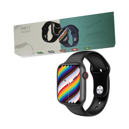 Smartwatch PW17 Series 7 1.9" 200mAh 3.7V Black Smartwatch PW17 Series 7 1.9" 200mAh 3.7V Black